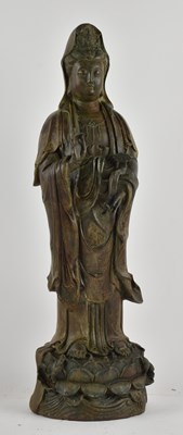 Lot 1002 - A 19th century Chinese He Chaozong bronze...