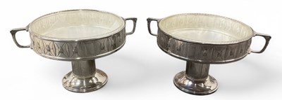 Lot 1118 - A pair of early 20th century Arts and Crafts...