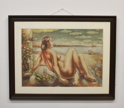 Lot 3 - KRISHNAJI HOWLAJI ARA (1914-1985); watercolour...