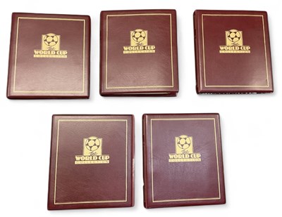 Lot 437 - Five albums of commemorative 1990 World Cup...