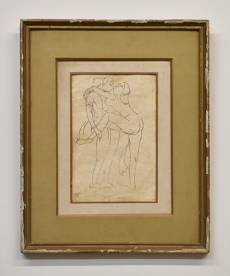 Lot 33 - KATTINGERI KRISHNA HEBBAR (1911-1996); a pen...