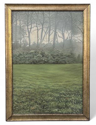 Lot 278 - TONY MALONE; a large oil on canvas, rural...