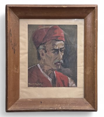 Lot 28 - GOPAL DEUSKAR (1911-1994); a watercolour,...