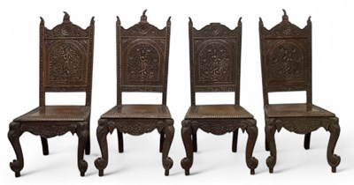 Lot 42 - A set of four late 19th/early 20th century...