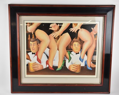 Lot 173 - BERYL COOK (1926-2008); a signed limited...