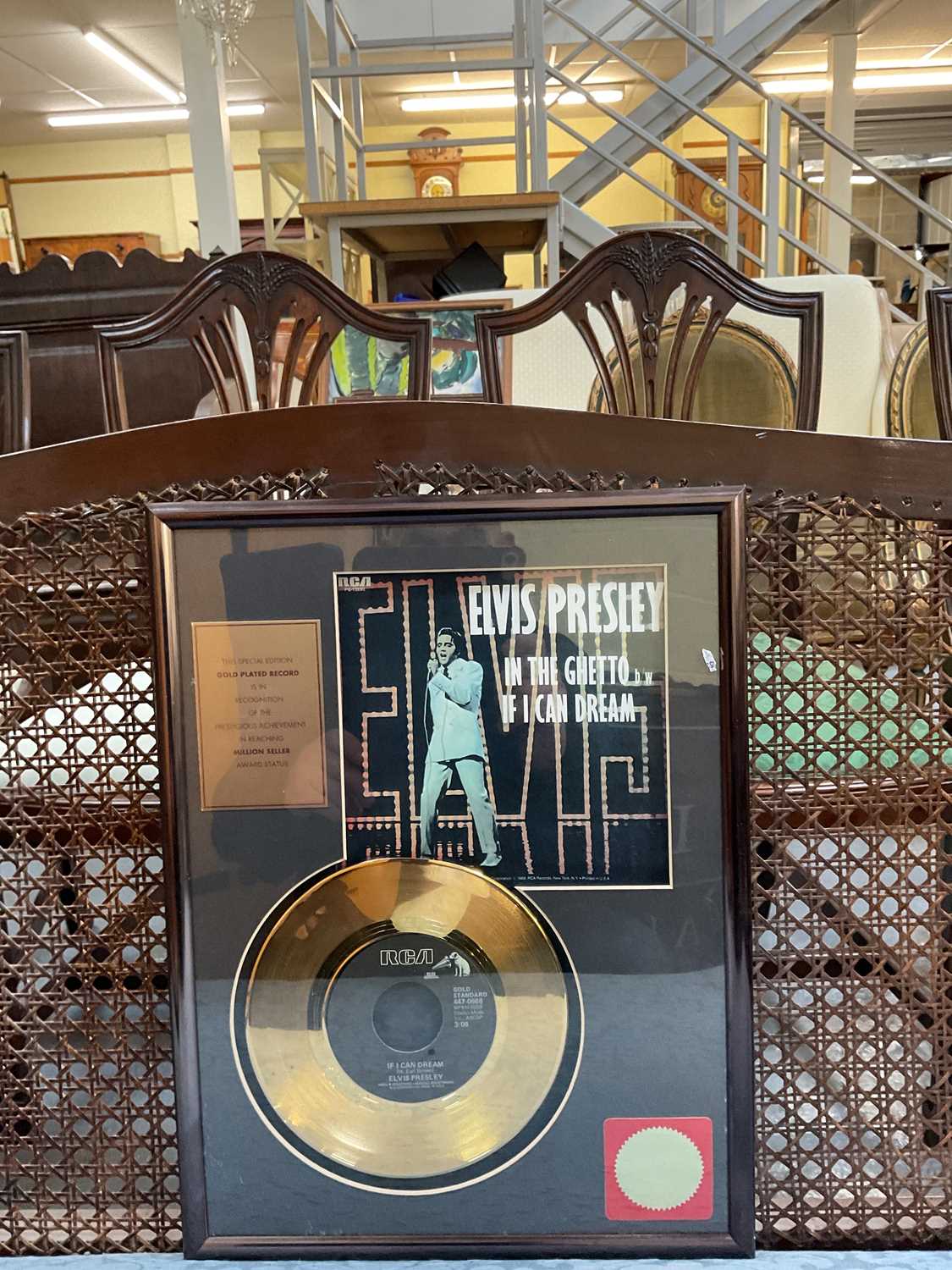 Lot 228 - An Elvis Presley commemorative gold...