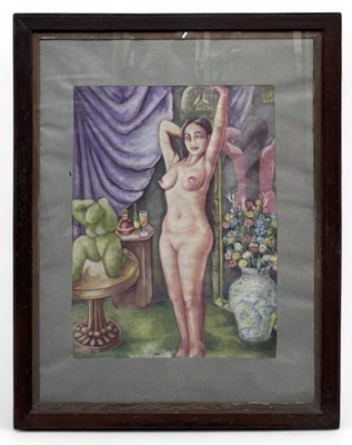 Lot 9 - KRISHNAJI HOWLAJI ARA (1914-1985); watercolour...