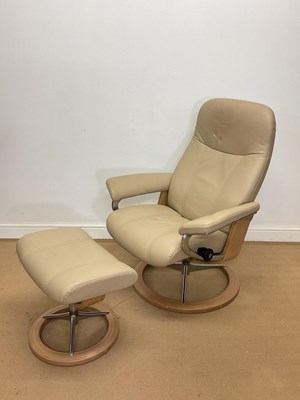 Lot 767 - EKORNES; a Stressless Consol Signature...