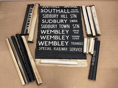 Lot 177 - LONDON TRANSPORT; a collection of twelve bus...