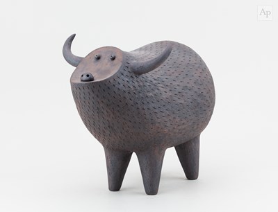 Lot 254 - CHIU-I WU (born 1968); a stoneware sculpture...