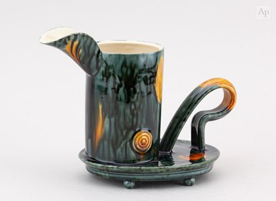 Lot 735 - WALTER KEELER (born 1942); an earthenware jug...