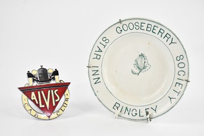 Lot 1103 - A Victorian Gooseberry Society Bingley...