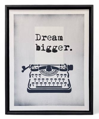 Lot 166 - WRDSMTH; oil on canvas, 'Big Dreamer', signed...