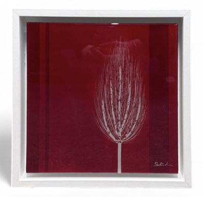 Lot 221 - NAKISA SEIKA; original painting on board,...