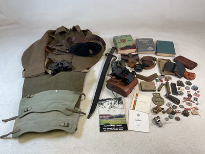 Lot 254 - BRIGADIER C.H.MONTAGUE; the battle dress...