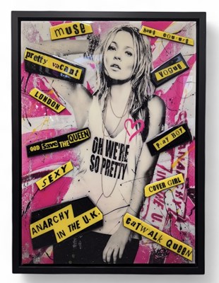 Lot 215 - MR SLY; limited edition hand embellished mixed...