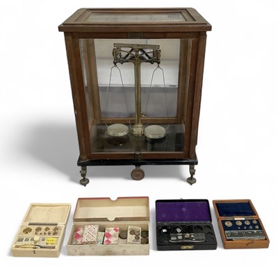 Lot 306 - F. SARTORIUS; a mid 20th century cased set of...