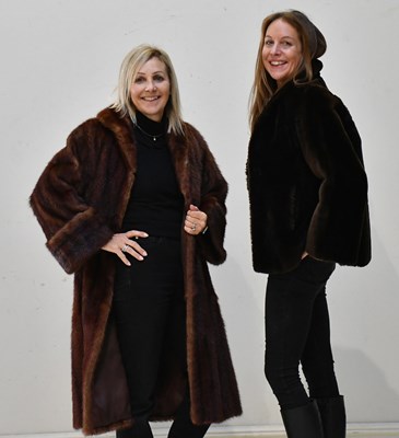 Lot 260 - ROYAL STAR FURS; a full length vintage...