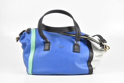 Lot 182 - PAUL SMITH; a royal blue, black and light...