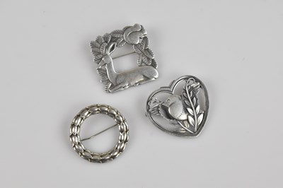 Lot 1292 - ARNO MALINOWSKI FOR GEORG JENSEN; a sterling...