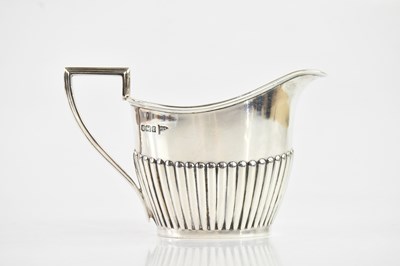 Lot 323 - WALKER & HALL; an Edward VII hallmarked silver...