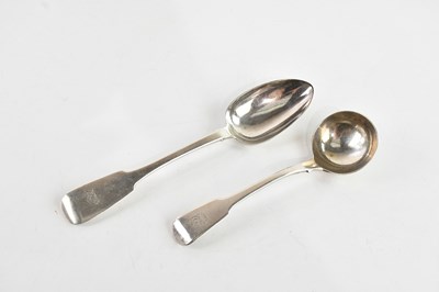 Lot 187 - JAMES BRADY; a George IV hallmarked silver...