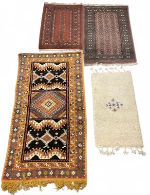 Lot 103 - A Morrocan Alfombra Tazenakht rectangular...