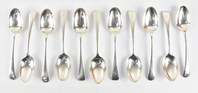 Lot 1155 - ATKIN BROTHERS; a set of six George V...