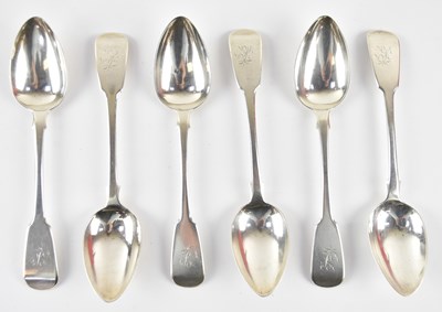 Lot 1226 - JOHN WALTON; a set of six George III...