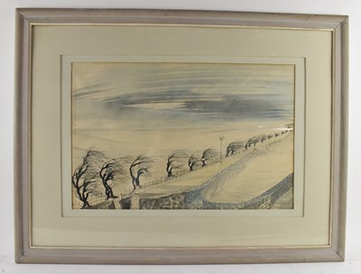Lot 256 - JOHN PRESTON GODDARD (1928-2009); watercolour,...