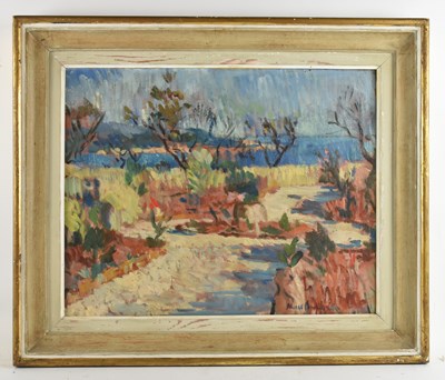 Lot 257 - MURIEL ARCHER (1911-2011); oil on canvas,...