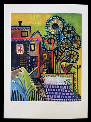 Lot 156 - AFTER PABLO PICASSO; lithograph in colours on...