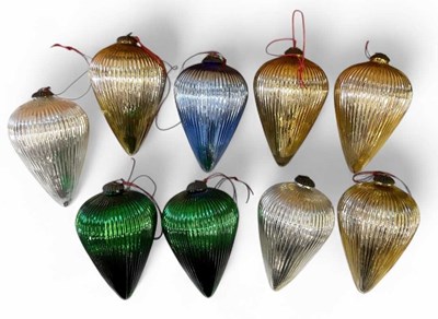 Lot 565 - A set of nine mid century Victorian style...