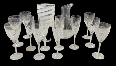 Lot 576 - A quantity of assorted cut and crystal...