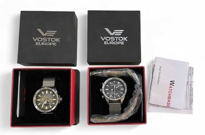 Lot 1663 - VOSTOK EUROPE; a boxed 'Almaz' Space Station...