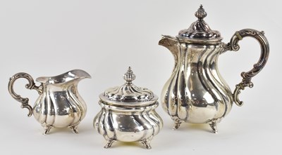 Lot 1160 - BRUCKMANN & SOHNE (Germany); a three piece...