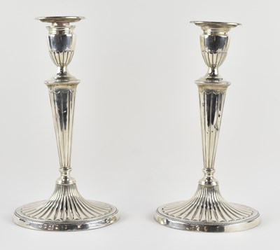 Lot 1163 - MAPPIN BROTHERS; a pair of Victorian tall...