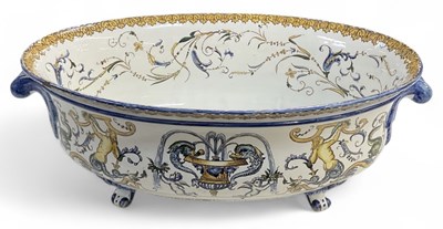 Lot 110 - FAIENCERIE DE GIEN; a 20th century...