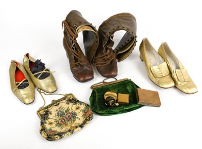 Lot 886 - RUSSELL & BROMLEY; a pair of vintage 1950s...