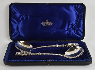 Lot 1165 - FINLEY & TAYLOR; a cased pair of late...