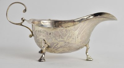 Lot 1262 - ASPREY & CO LTD; a George V hallmarked silver...