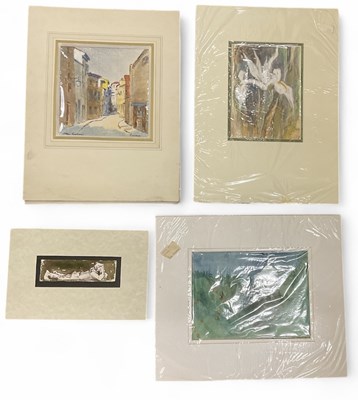 Lot 191 - DOROTHY BRADFORD (1918-2008); a watercolour...