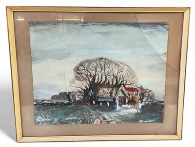 Lot 155 - ROWLAND SUDDABY (1912-1972); watercolour,...