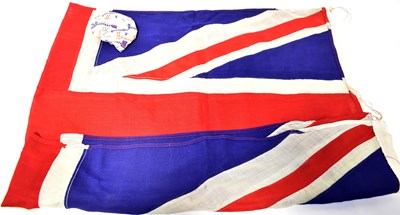 Lot 966 - A Union flag, 86 x 186cm.