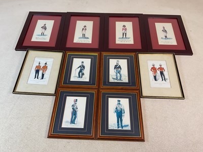 Lot 149 - A quantity of military prints depicting...