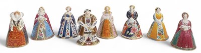 Lot 548 - ROYAL WORCESTER; Henry VIII and Six Wives,...