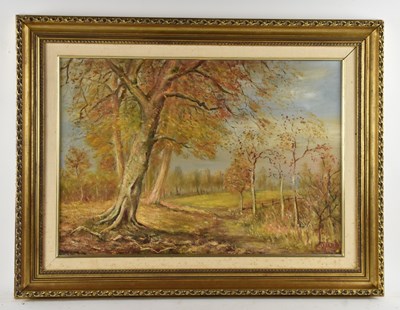 Lot 194 - GORDON WARD; oil on board, rural scene,...