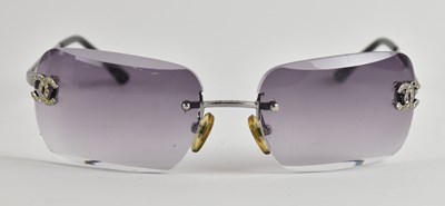 Lot 463 - CHANEL; a cased pair of  'Coco Chanel' lady's...