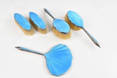 Lot 432 - DANIEL MANUFACTURING CO; a George V five piece...