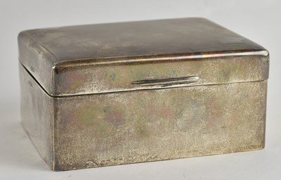 Lot 1254 - WALKER & HALL; a George V hallmarked silver...